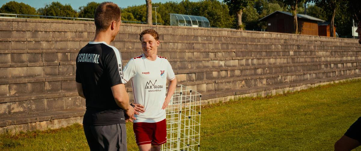 Standbild des Testimonial-Videos (Fußball, SG Eisbachtal)
