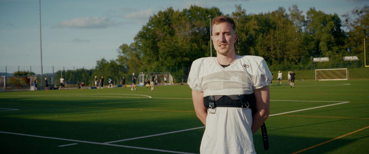 Standbild des Testimonial-Videos (Football)