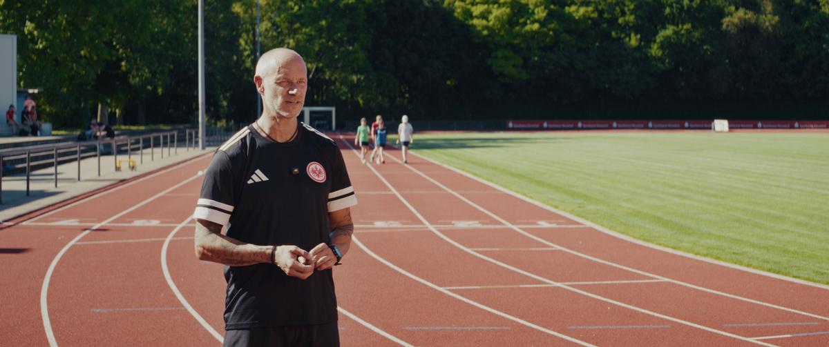 Standbild des Testimonial-Videos (Leichtathletik)